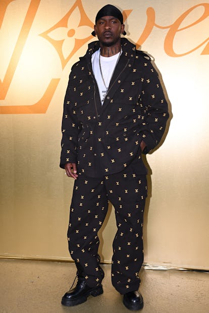 British rap singer and music producer Joseph Junior Adenuga aka Skepta poses for a photocall at the ...