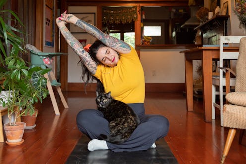 The best stretches to do before bed, according to trainers.