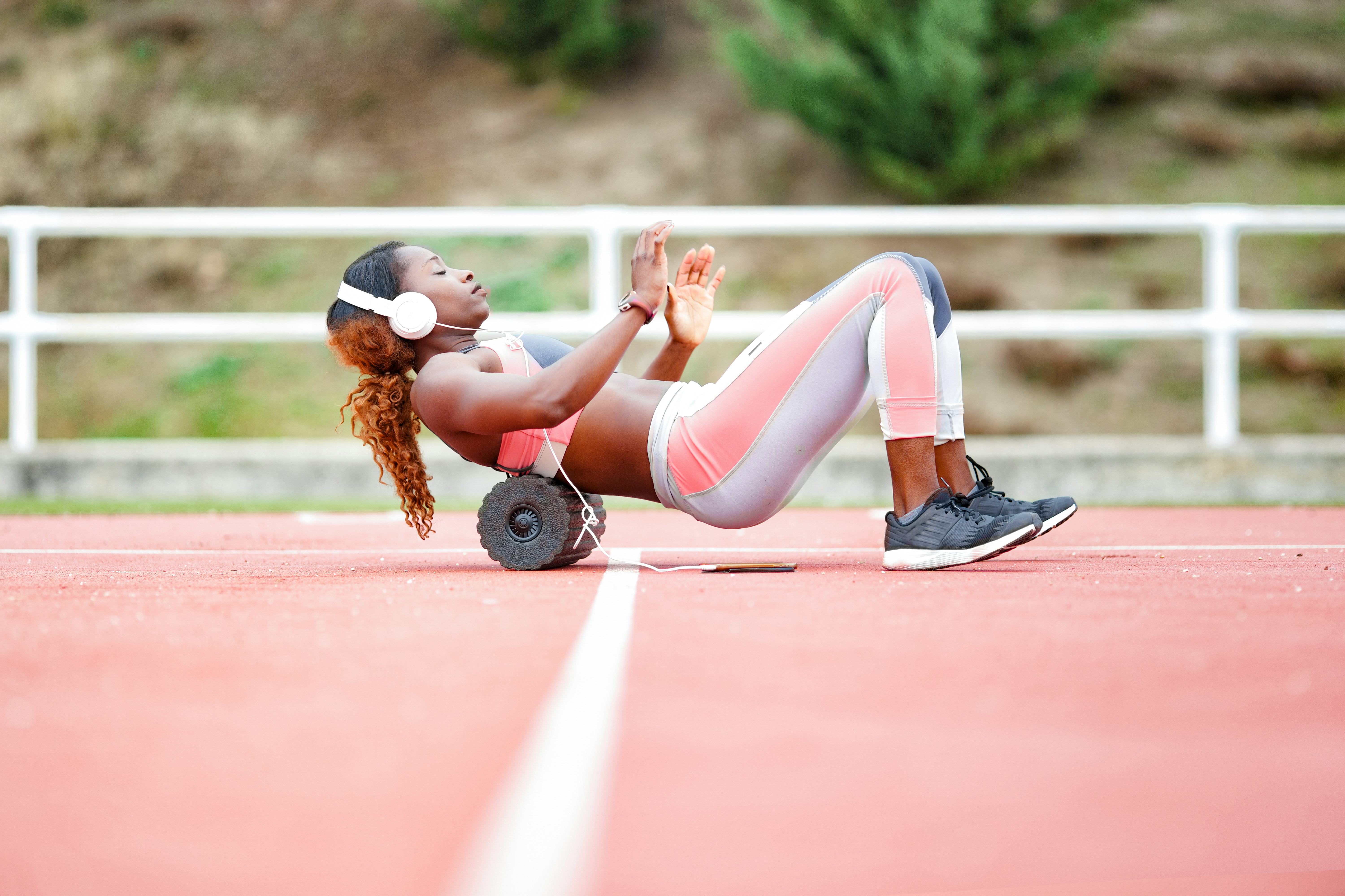 The benefits of foam rolling.