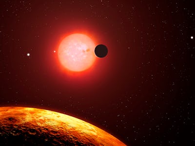 Trappist-1 is a red-dwarf star, the most common variety, located some 40 light-years away in Aquariu...