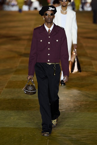 Louis Vuitton's menswear show was basically a massive Rosalía gig Menswear