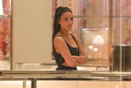 NEW YORK, NEW YORK - MAY 16: Kim Kardashian is seen on May 16, 2023 in New York City. (Photo by Jos...