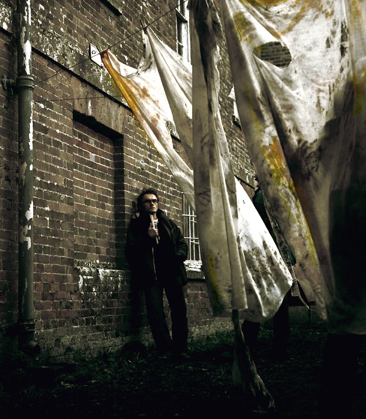 Director Danny Boyle on the set of "28 Days Later" (Photo by Sundance/WireImage)
