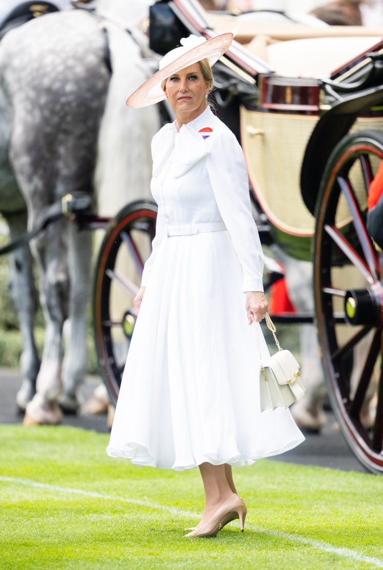 Sophie, Duchess of Edinburgh attends day two of Royal Ascot 2023.