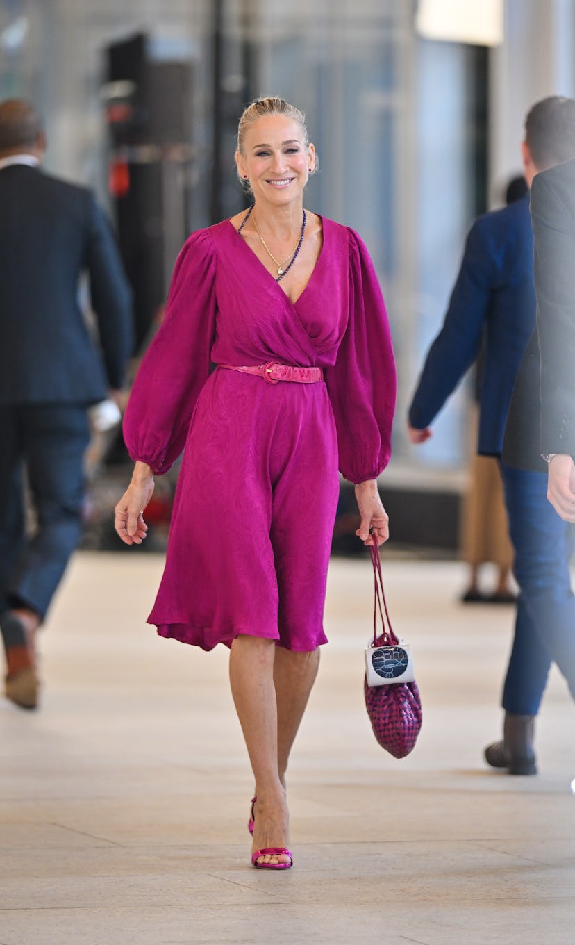 Sarah Jessica Parker as Carrie Bradshaw on “And Just Like That…” Season 2.