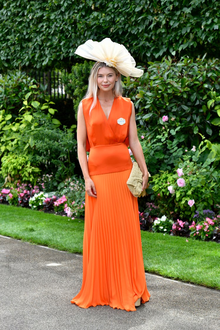 Georgia Toffolo attends day one of Royal Ascot 2023 at Ascot Racecourse on June 20, 2023.