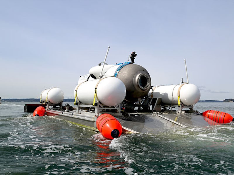 AT SEA - (----EDITORIAL USE ONLY â" MANDATORY CREDIT - " OCEANGATE/ HANDOUT" - NO MARKETING NO ADVER...