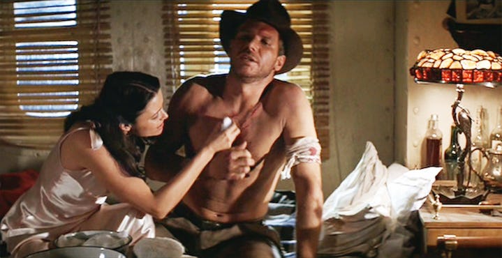 LOS ANGELES - JUNE 12: The movie: Indiana Jones and the Raiders of the Lost Ark , (aka: "Raiders of ...