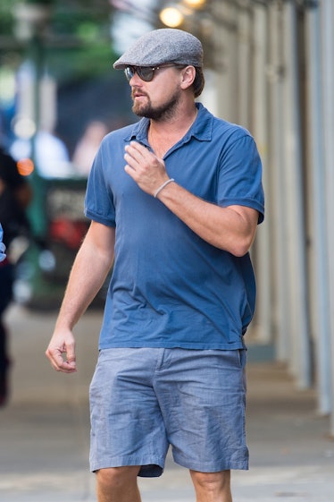 Leonardo Dicaprio shows us exactly what a good pair of shorts can do for one's look.