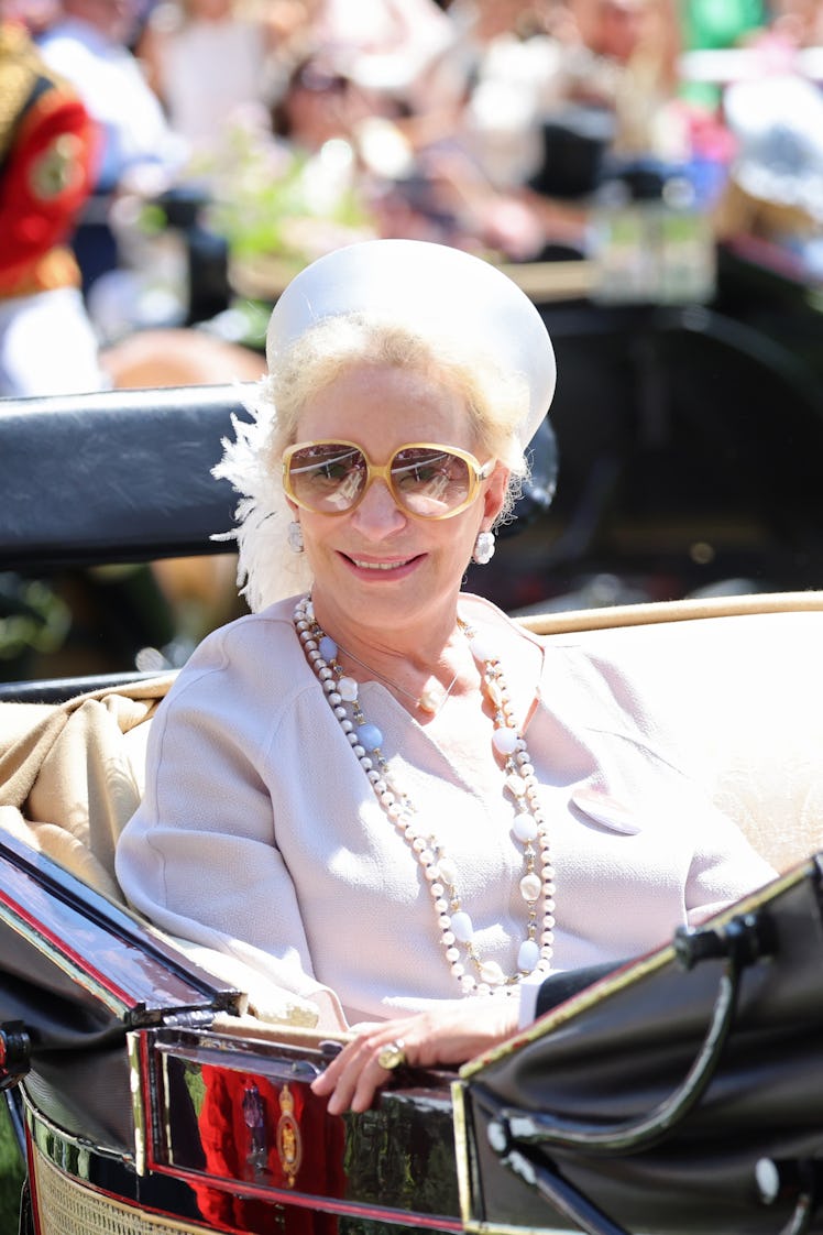 Princess Michael of Kent attends day four of Royal Ascot 2023 at Ascot Racecourse on June 23, 2023.