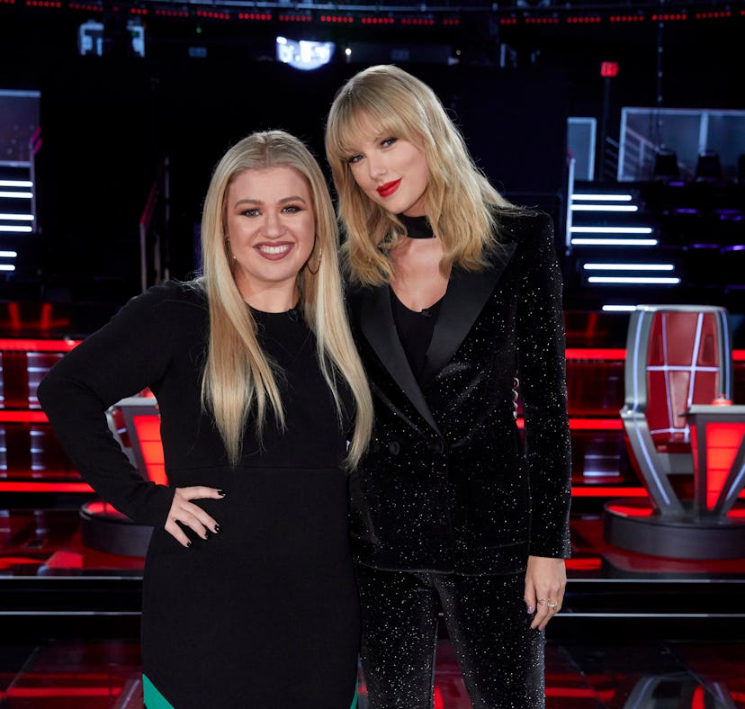 Kelly Clarkson revealed Scooter Braun was upset with her after she advised Taylor Swift to re-record...