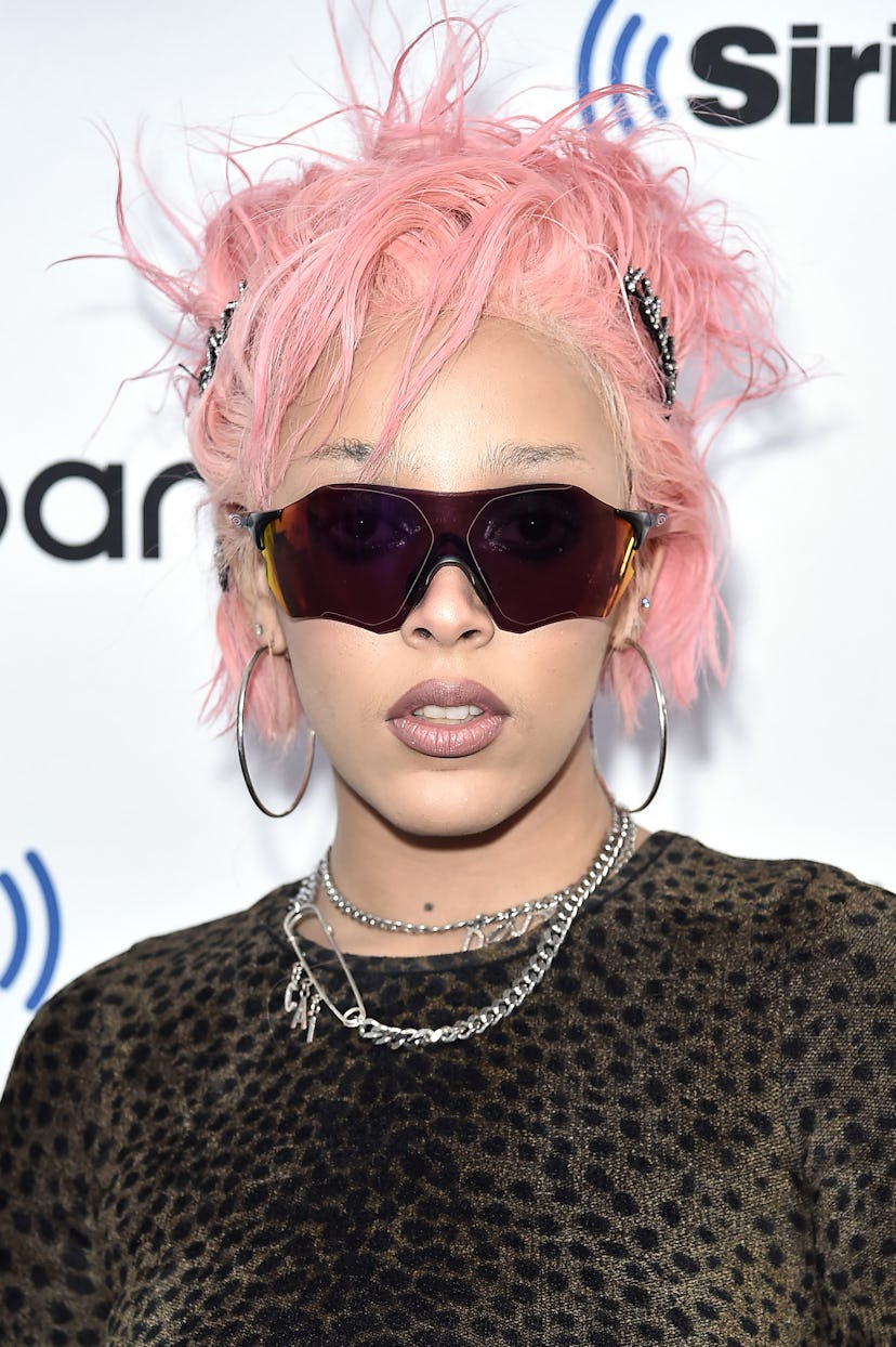 Doja with pink hair in 2019.