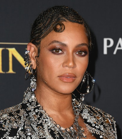 Beyonce cartilage piercings at Lion King premiere