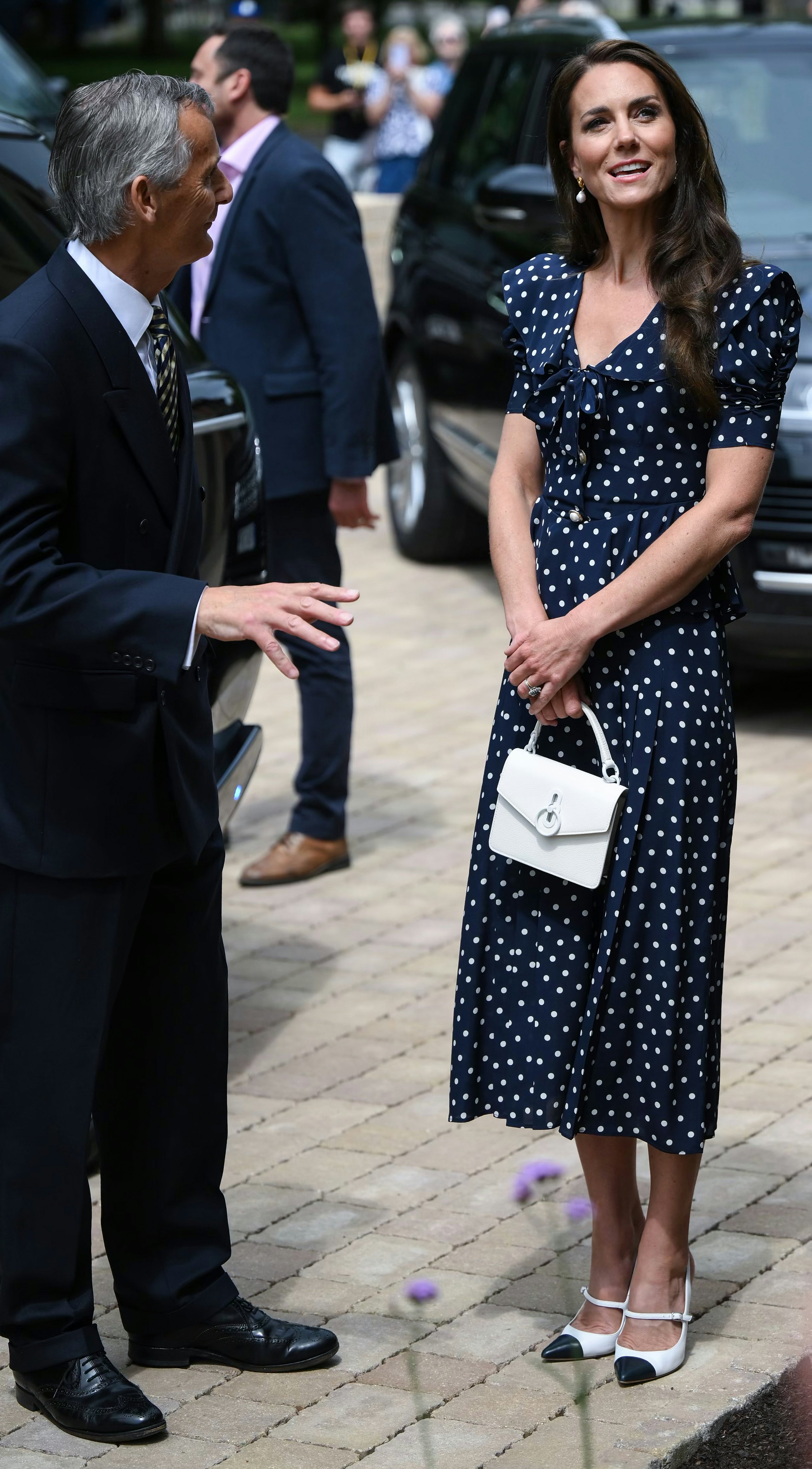 Kate Middleton, The Duchess Of Cambridge's New Polka Dot Dress
