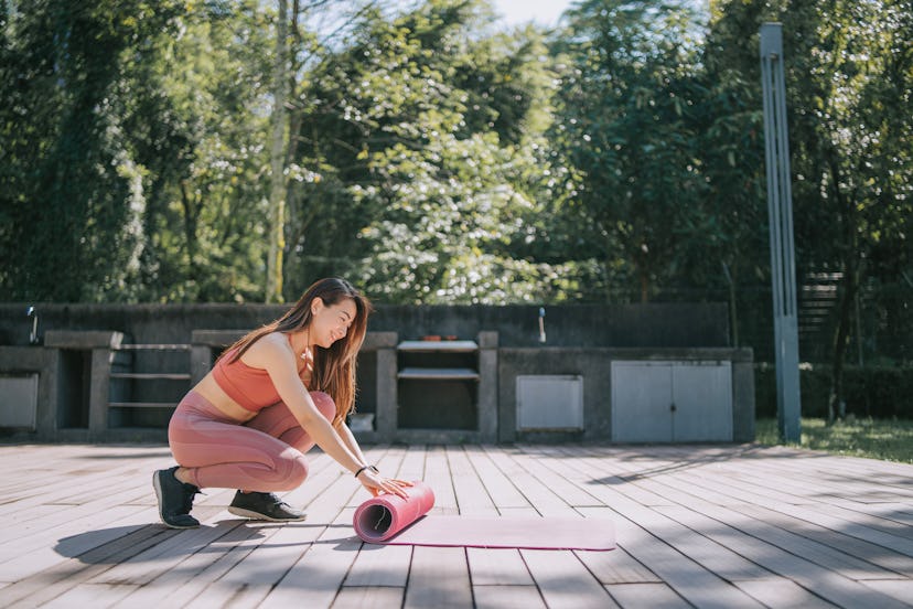 Leo should try lion’s pose to have fun on their mat.