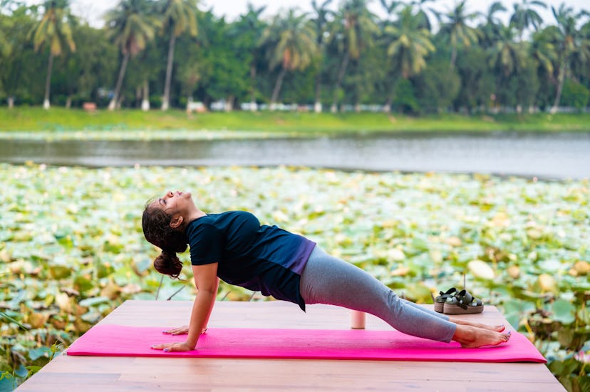 Give a reverse plank a try.