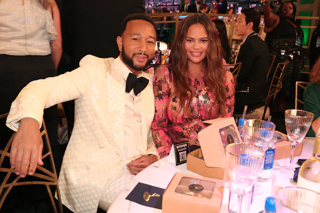LOS ANGELES, CALIFORNIA - SEPTEMBER 12: 74th ANNUAL PRIMETIME EMMY AWARDS -- Pictured: (l-r) John Le...