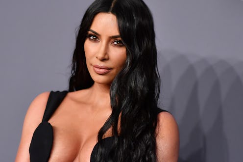 Kim Kardashian released her SKIMS faux leather swimwear collection.