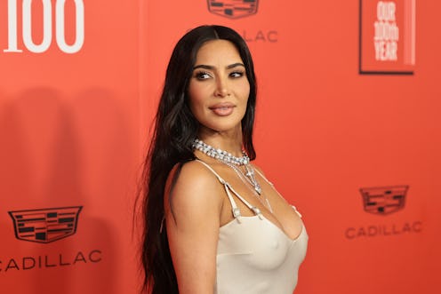 NEW YORK, NEW YORK - APRIL 26: Kim Kardashian attends the 2023 Time100 Gala at Jazz at Lincoln Cente...