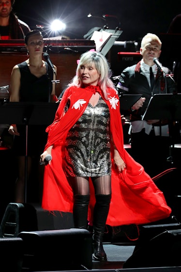 Debbie Harry performs onstage during the The Rainforest Fund 30th Anniversary Benefit Concert.