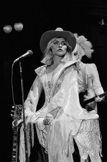 Debbie Harry during the musical performance of 'Come Back Jonee' on February 14, 1981