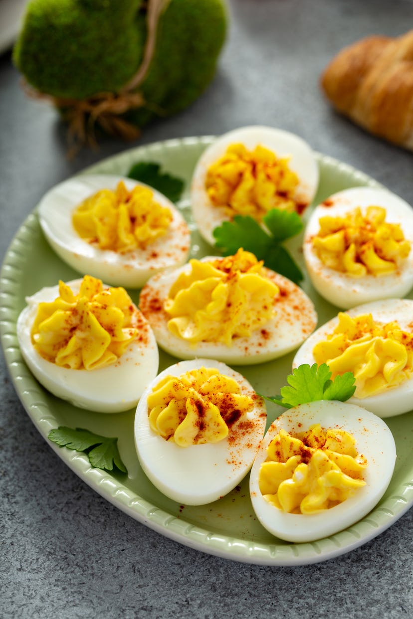 Deviled eggs are the barbecue food that matches Scorpio's vibe, according to an astrologer.