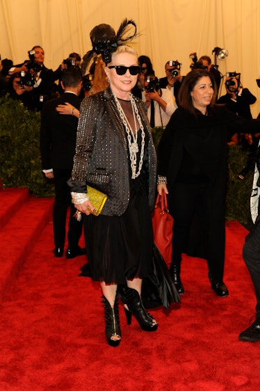 Debbie Harry attends the Costume Institute Gala for the "PUNK: Chaos to Couture" exhibition.