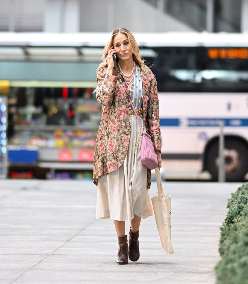 Sarah Jessica Parker as Carrie Bradshaw on “And Just Like That…” Season 2.