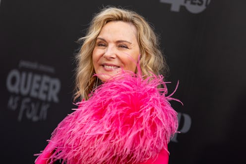 LOS ANGELES, CALIFORNIA - JUNE 03: Kim Cattrall attends Peacock's "Queer As Folk" world premiere eve...