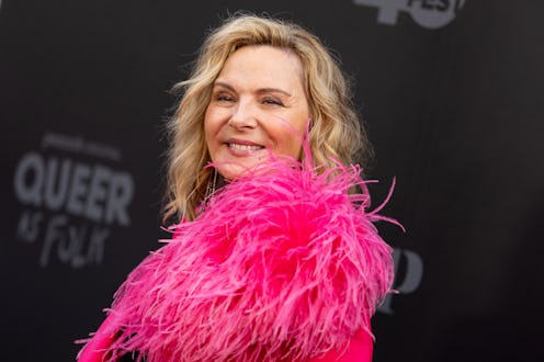 LOS ANGELES, CALIFORNIA - JUNE 03: Kim Cattrall attends Peacock's "Queer As Folk" world premiere eve...