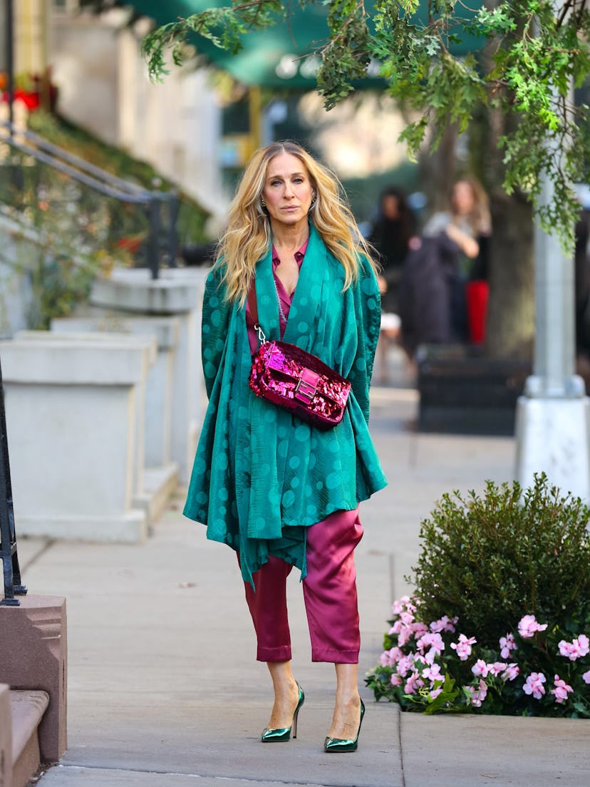 Sarah Jessica Parker as Carrie Bradshaw on “And Just Like That…” Season 2.
