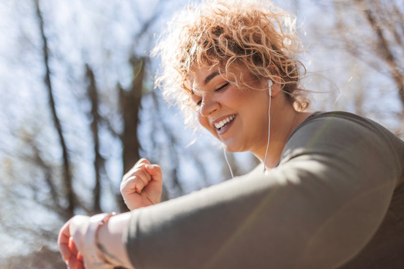 Loud music in your headphones can lead to hearing loss.