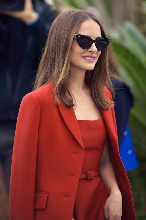 Natalie Portman soccer game look