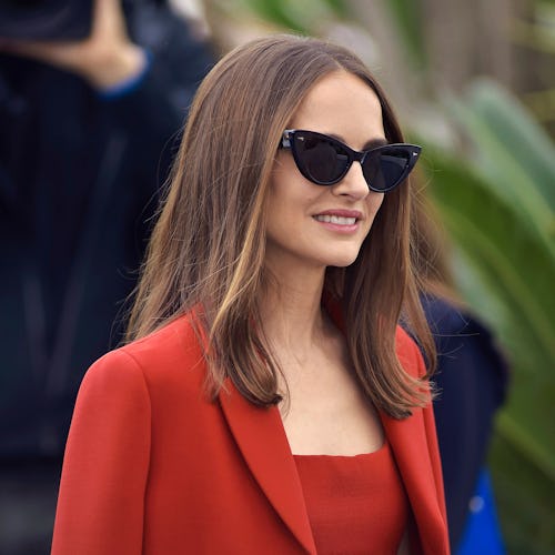 Natalie Portman soccer game look