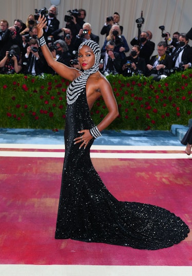 Janelle Monáe attends The 2022 Met Gala Celebrating "In America: An Anthology of Fashion"