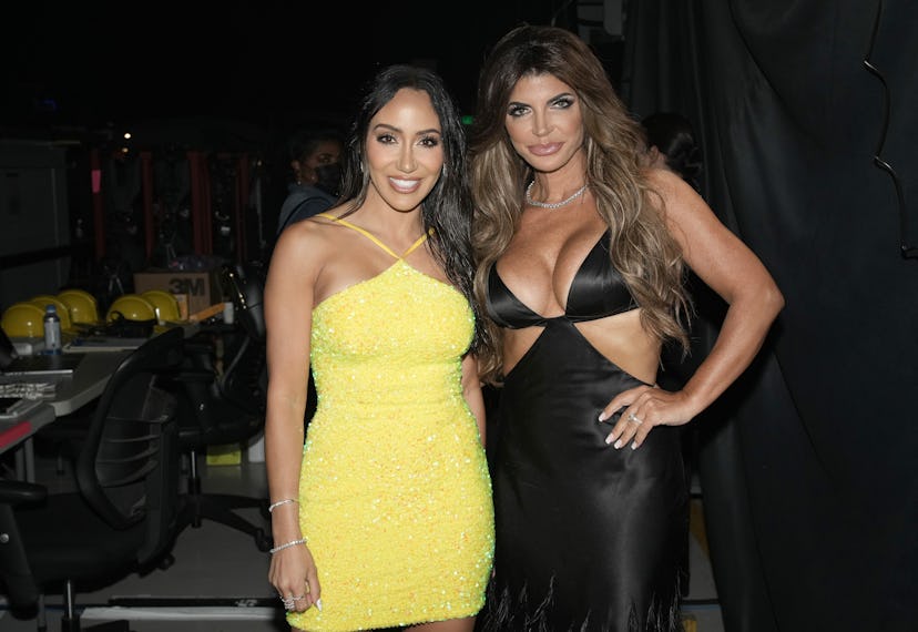 SANTA MONICA, CALIFORNIA: In this image released on June 5, Melissa Gorga and Teresa Giudice attend …