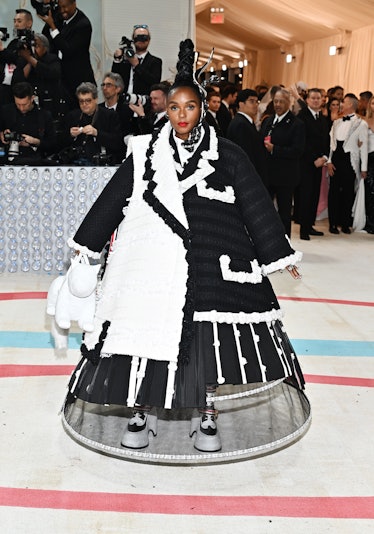 Janelle Monáe at the 2023 Met Gala: Karl Lagerfeld: A Line of Beauty