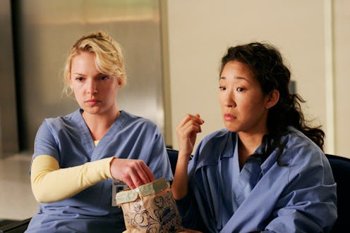 UNITED STATES - MARCH 29:  GREY'S ANATOMY - "Damage Case" -- The interns deal with a family involved...