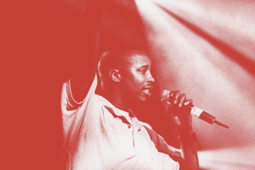 不明——1月01:沃伦•G的照片;Warren G表演在舞台上(图片由保罗卑尔根/ Re……