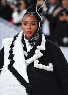 NEW YORK, NEW YORK - MAY 01: Janelle Monáe attends The 2023 Met Gala Celebrating "Karl Lagerfeld: A ...