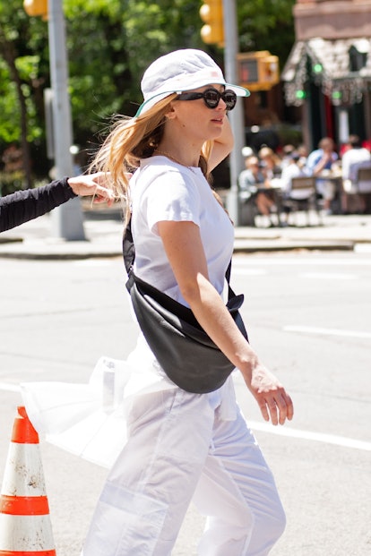 Jennifer Lawrence's Hands-Free Bag Is a Hybrid of a Belt Bag and a Crossbody