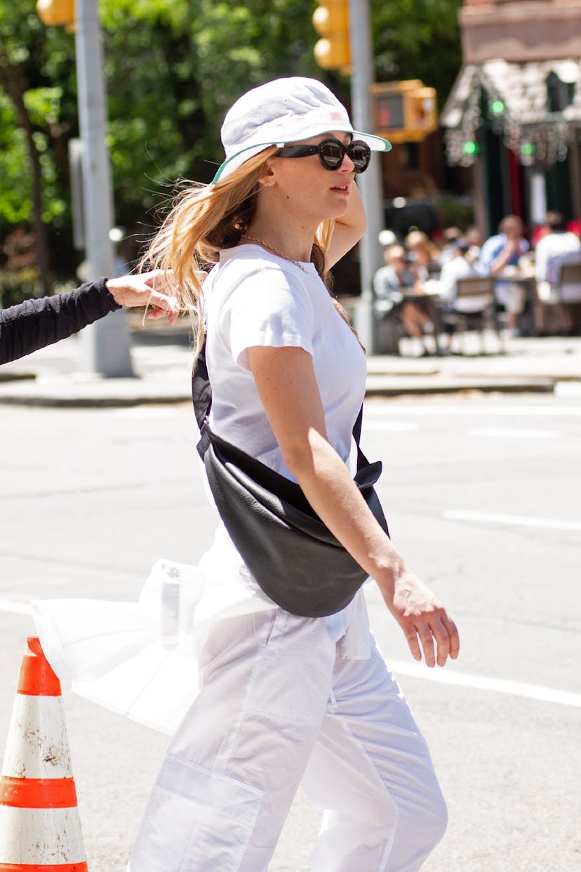  Jennifer Lawrence is seen on Mothers Day on May 14, 2023 in New York City.