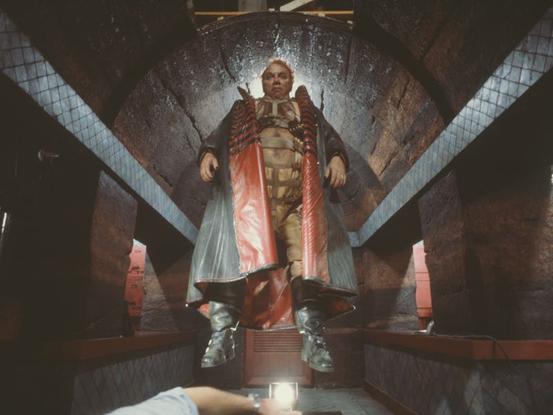 American actor Kenneth McMillan on the set of Dune directed and written by David Lynch. (Photo by Na...