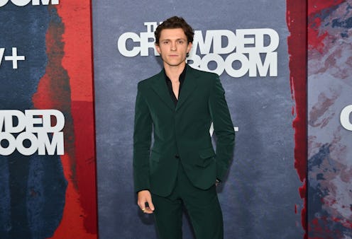 English actor Tom Holland arrives for the premiere of Apple TV+'s "The Crowded Room" at the Museum o...