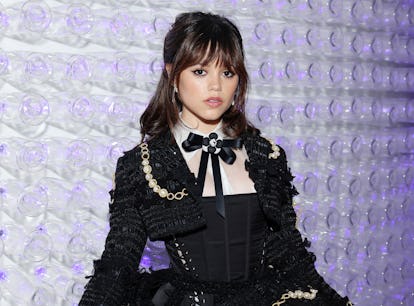 NEW YORK, NEW YORK - MAY 01: Jenna Ortega attends The 2023 Met Gala Celebrating "Karl Lagerfeld: A L...