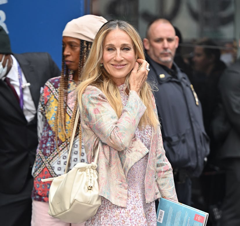 Sarah Jessica Parker's pink dress