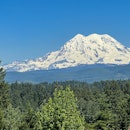 Mount Rainier viewed from Eatonville near Mt Rainier National Park on Tuesday, June 28 2022. 
Ascend...