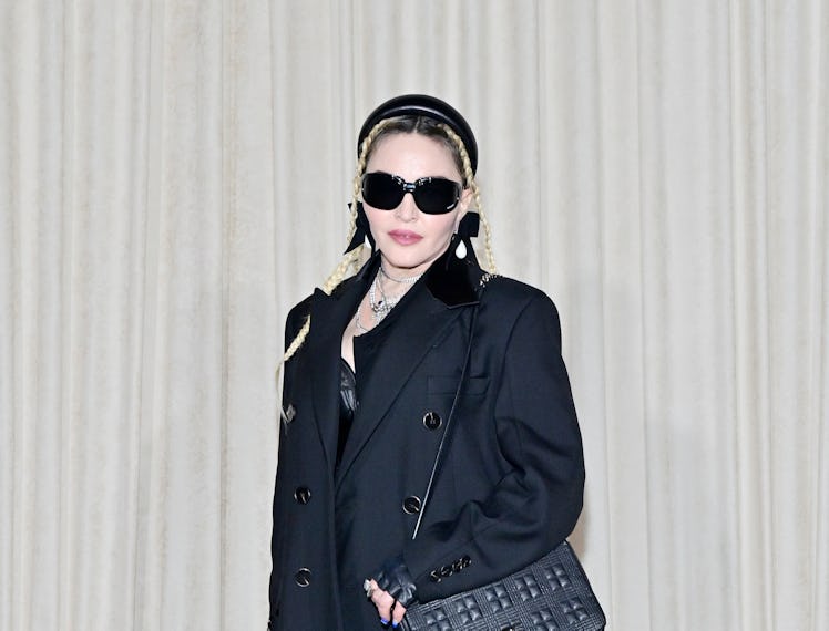 LOS ANGELES, CALIFORNIA - APRIL 20: Madonna attends a celebration of the Lola bag, hosted by Burberr...