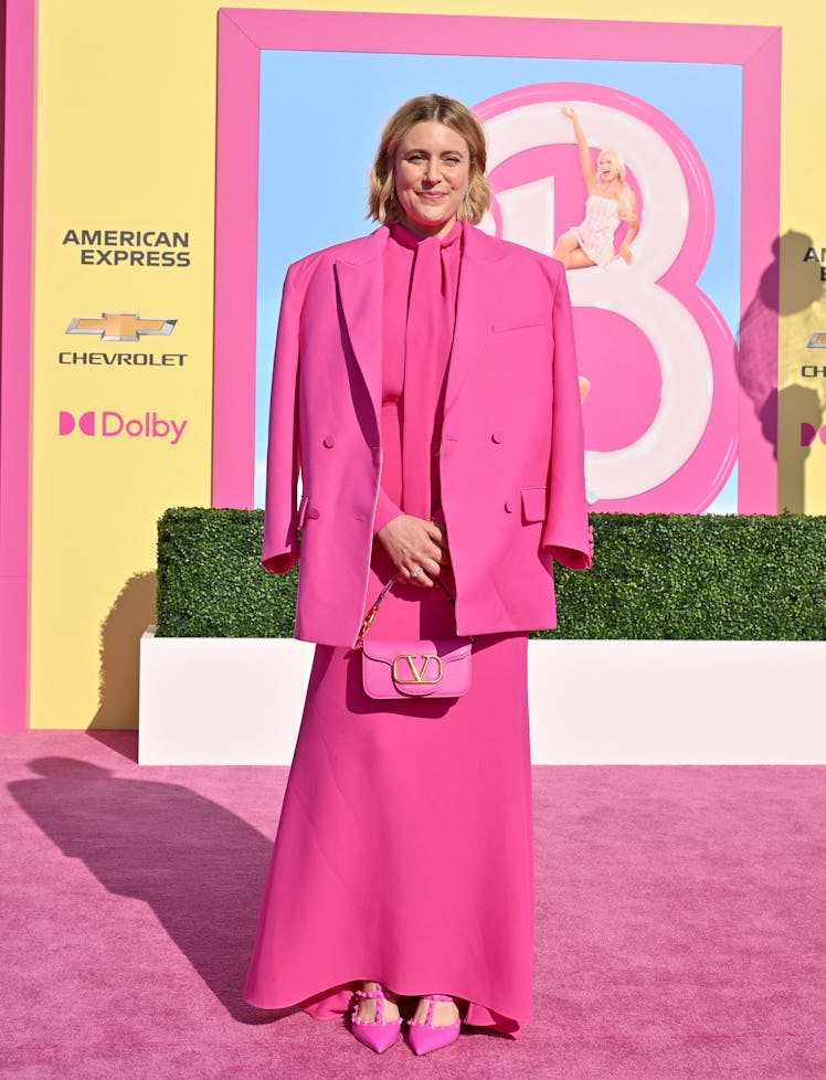 Greta Gerwig attends the World Premiere of "Barbie" 