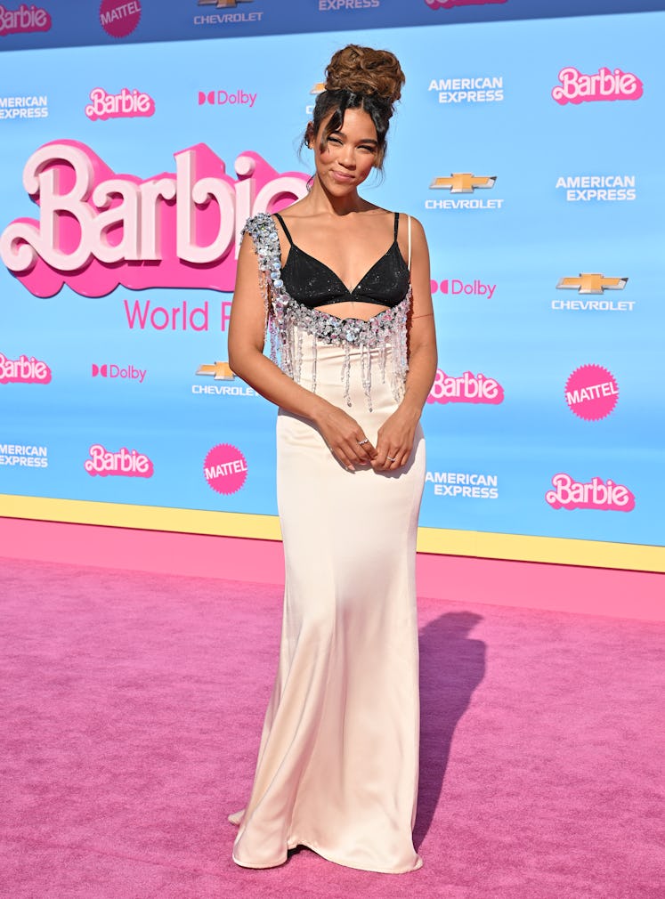 Alexandra Shipp attends the World Premiere of "Barbie" 